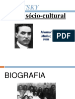 VYGOTSKY Teoria Sócio-Cultural. Manuel Muñoz IMIH