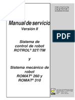 Manual de Servicio en Español Robot Clos r32