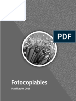 Fotocopiables planificación 2021