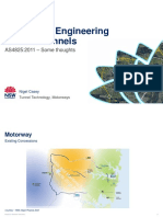 Fire Safety Engineering in Road Tunnels: AS4825:2011 - Some Thoughts