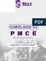 Gab Comentado - SIMULADO 10 - PMCE - Nexo Concursos