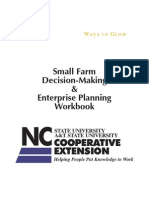 Small Farm Decision-Making & Enterprise Planning Workbook: Cooperative Extension