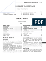 Dodge RAM Truck 2002 Workshop Repair Manual - Transmission and Transfer Case