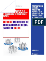 Informe Monitoreo de Indicadores de Salud, 2019 Republica Dominicana
