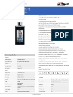 DHI-ASI7213X-V1-T1: Face Recognition Access Controller