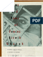 Rows and Rows of Fences Ritwik Ghatak On Cinema