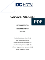 Service Manual: LE50M3571/69 LE50M3572/69