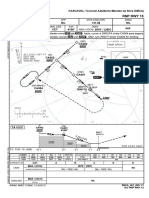 RNP RWY 15 Approach Chart for Cascavel Airport