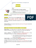 MODULE: Criminology Integration 2 (Crime Detection, Investigation and Prevention, Criminalistics)