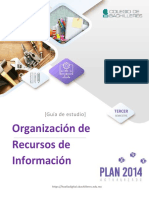 OrganizacionRecInf 3er Semestre