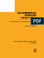 (Routledge Library Editions - Alchemy) Robert M. Schuler (Editor) - Alchemical Poetry, 1575-1700 - From Previously Unpublished Manuscripts. 5-Routledge (2013)