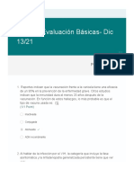 Primera Evaluación Básicas - Dic 13-21