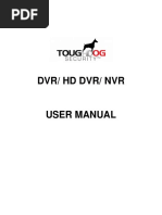 Toughdog DVR_NVR_HDDVR Manual  - Copy