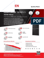 Datasheeet LUXEN 505W