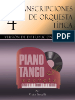 4 Transcripciones de Orquesta Típica - Distribución Gratuita