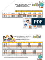 Jadwal Pelajaraan PTMT 6 Jam