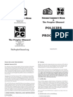 Policies and Procedures May 2011 Web View