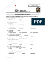 Final Written Exam Course: Intermediate Three (I03) Book: World Link 3 / 3 Edition (Units 7