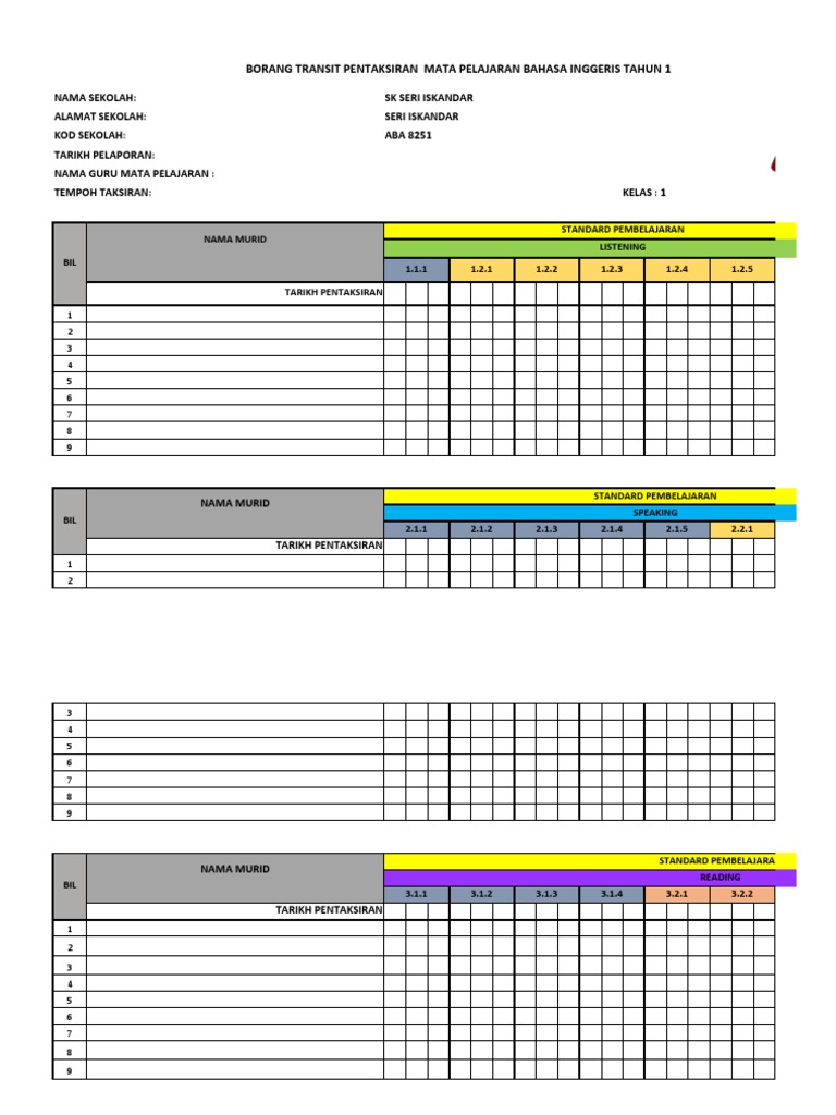 Rekod Transit | PDF