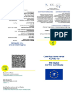 Certificazione Verde COVID-19 EU Digital COVID Certificate: Lopez Ramirez Luis Santiago