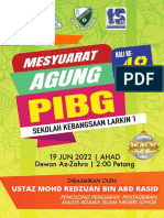 (Original Size) BUKU PROGRAM MESYUARAT AGUNG PIBG SK LARKIN 1 KE-48 2022