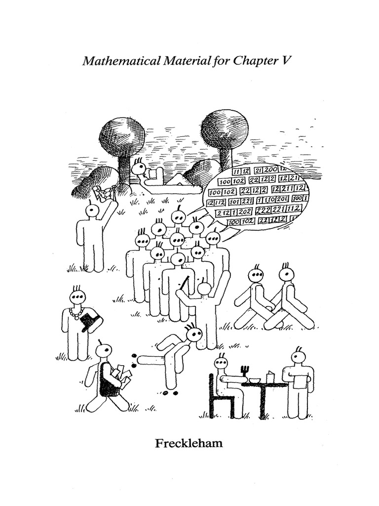 Mathematical Material For: Freckleham | PDF