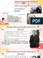 W - Psicología Genética de Jean Peaget