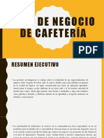 Plan de Negocio de Cafetería