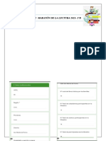 1°b - Informe de Trabajo Maratón de La Lectura