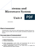 Unit3-Antenna and Microwave System