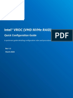 Intel VROC Quick Configuration Guide