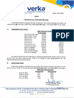 Phulo Phalo. Pure Khao P: Subject: Revision in Ghee Prices W E.F. 29.07 2022 (Morning)
