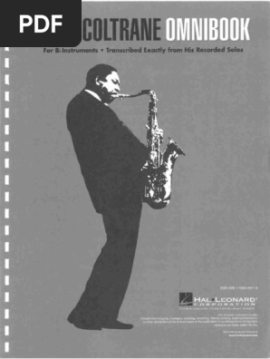 John Coltrane Omnibook (B Flat) | PDF