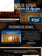 Paternón de Atenas y Pantón de Agripa Diapositivas