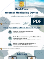 Real Time Weather Monitoring Device.