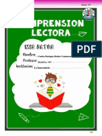 Plan Lector Sexto de Primaria