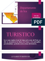 Departamento Ica - TURISTICO