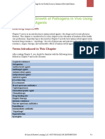 Inhibiting The Growth of Pathogens in Vivo Using Antimicrobial Agents