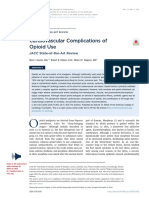 Cardiovascular Complications of Opioid Use. JACC State-of-the-Art Review