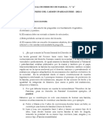 Derecho de Familia - Examen Parcial