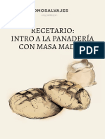 Recetario MASA MADRE