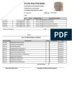 Lagos State Polytechnic: Student Examination Identity Card