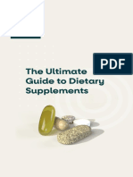 The Ultimate Guide To Dietary Supplements