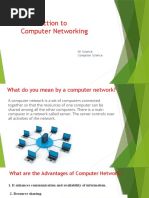 1. Introduction to Computer Networking