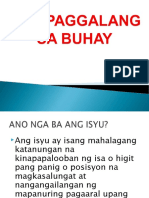 Cot 1 - Paggalang Sa Buhay - Esp 10 (April 27, 2021)