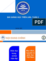 Bài Giảng Học Trên LMS - Tuần 2