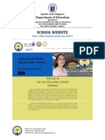 School Website: Department of Education