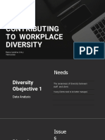 CHCDIV003 Contributing For Workplace Diversity