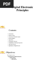 Digital Electronic Principles I, II