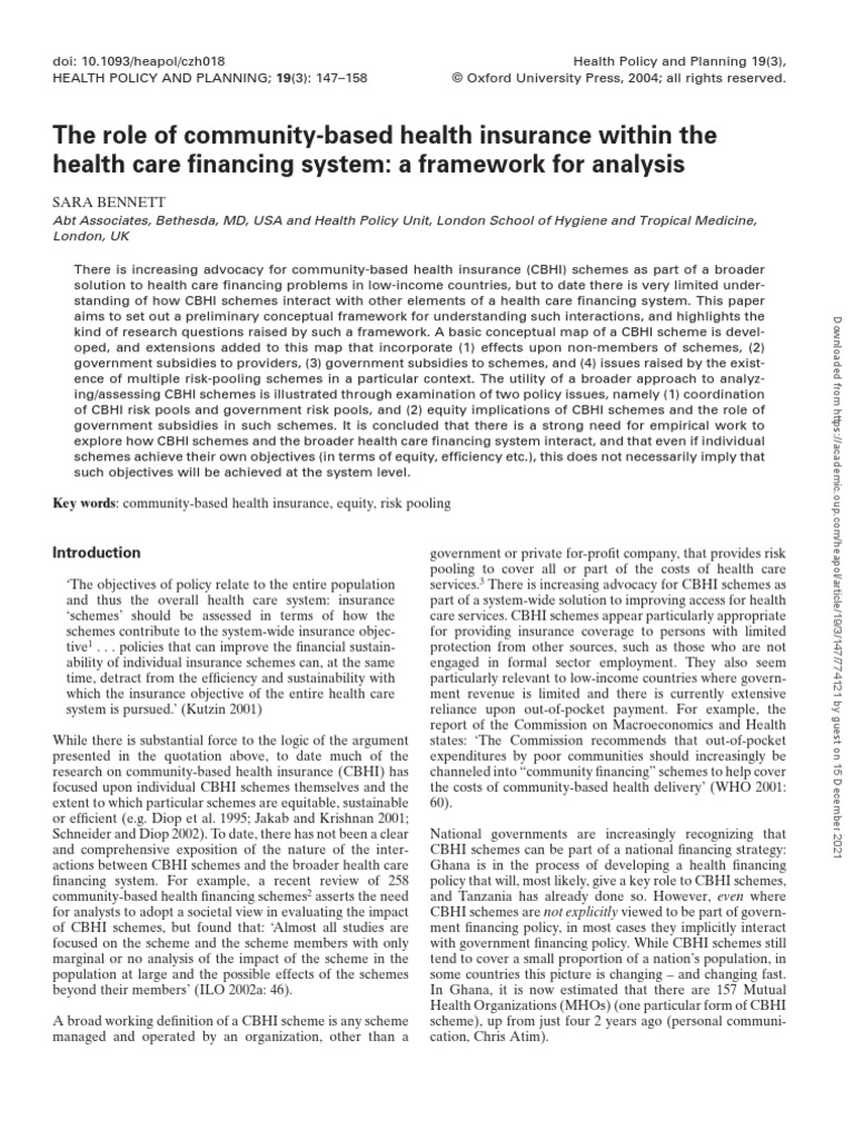 the-role-of-community-based-health-insurance-within-the-health-care